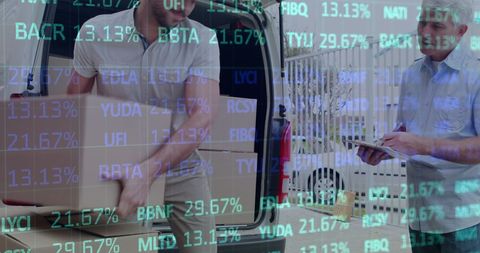 Global Commerce Integration with Stock Market Analysis - Download Free Stock Images Pikwizard.com