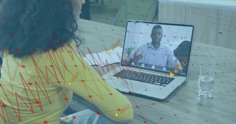 Data Visualization in Virtual Business Meeting