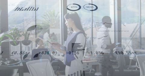 Digital Data Interfacing with Business Professionals