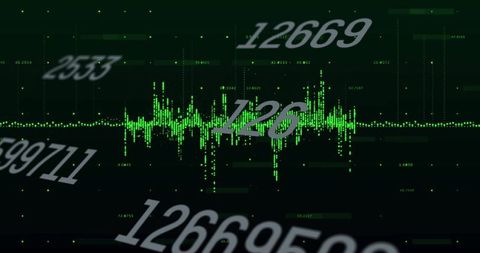 Dynamic financial data processing concept illustrated