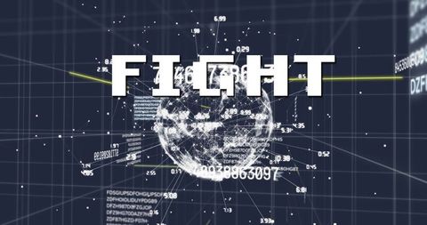 Digital Network Conflict Game Concept - Download Free Stock Images Pikwizard.com