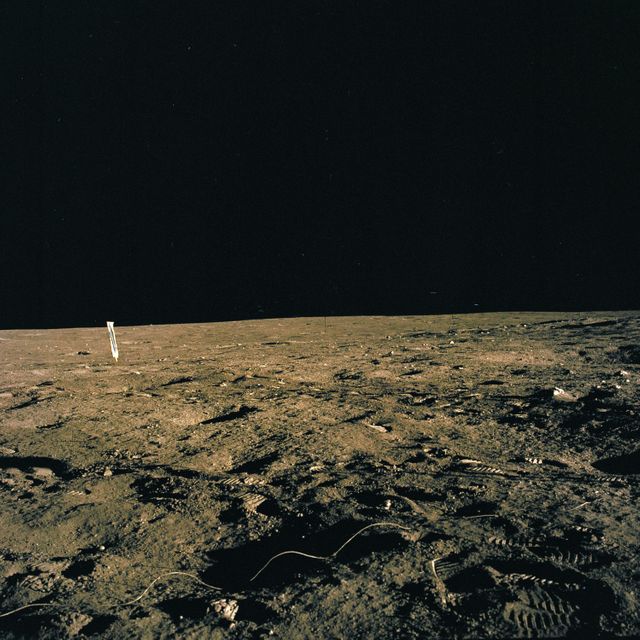 Apollo 12 Lunar Landing Site Ocean of Storms 1969 Moon Mission - Download Free Stock Photos Pikwizard.com