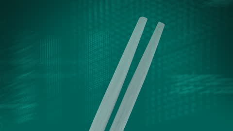 Abstract Music Equalizer Vibe with Vibrant Greens