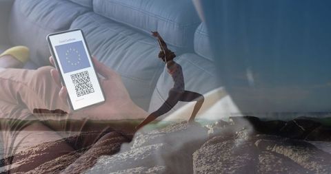 Concept of Technology Integration in Beach Fitness Routine