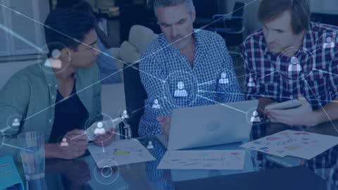 Digital Collaboration with Network Technology Overlay