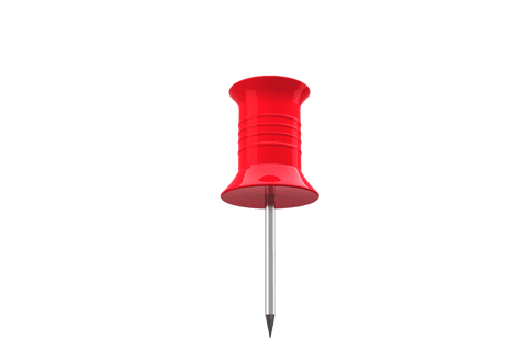 red transparent pushpin vertical highlighting iconic concepts - Download Free Stock Videos Pikwizard.com