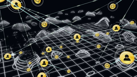 Digital Connectivity over 3D Grid Landscape