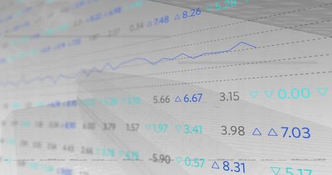 digital stock market data displays global financial trends - Download Free Stock Images Pikwizard.com