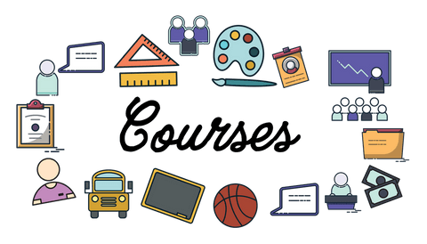 Educational Icons and Courses Text on Transparent Background - Download Free Stock Videos Pikwizard.com