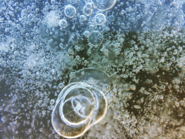 Mesmerizing Liquid Bubbles in Abstract Composition - Download Free Stock Photos Pikwizard.com