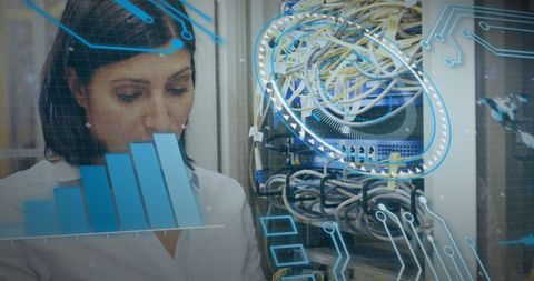 Digital Technology Interface and Global Networking Concepts - Download Free Stock Images Pikwizard.com
