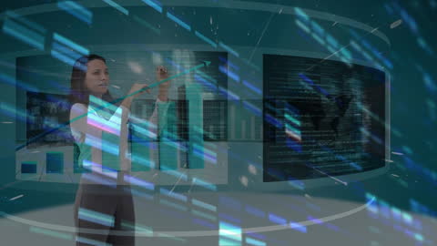 Futuristic Data Analysis With Holographic Display