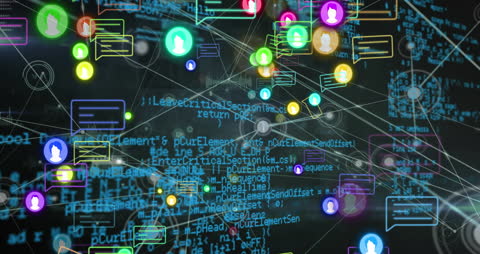 Social Media Interface in Global Data Processing Concept