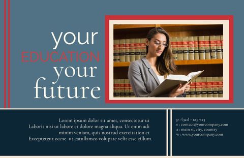 Educational Growth Inspirational Reading Template - Download Free Stock Templates Pikwizard.com
