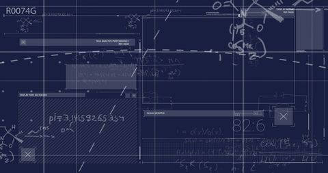 Mathematical Equations and Data Processing Background - Download Free Stock Images Pikwizard.com
