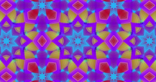 Vibrant Kaleidoscopic Patterns in Continuous Motion - Download Free Stock Images Pikwizard.com