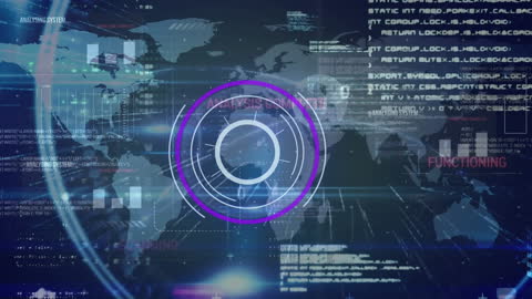 Digital Data Processing and Global Network Animation
