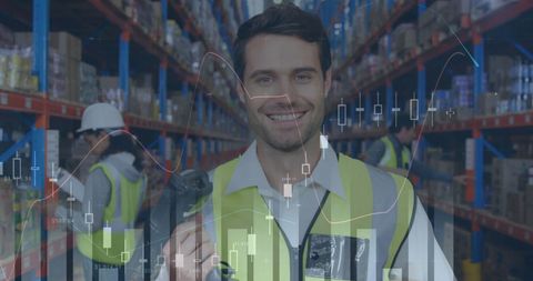 Warehouse Workers Analyzing Financial Growth and Logistics - Download Free Stock Images Pikwizard.com