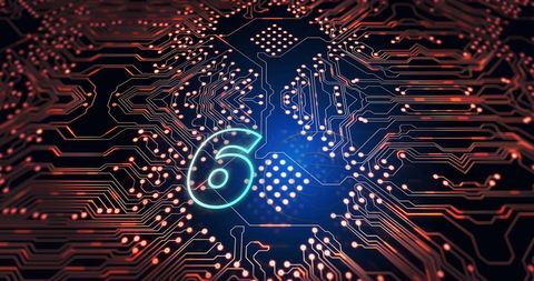 Abstract Visualization of 6G Network Digital Connectivity - Download Free Stock Images Pikwizard.com