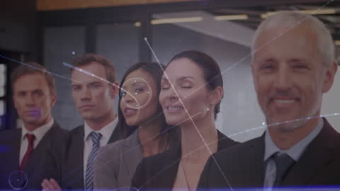 Global Networking Concept with Business Professionals