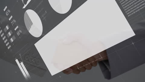 Business Partnership and Data Analytics Concept