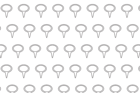 Black pattern on transparent background vector design