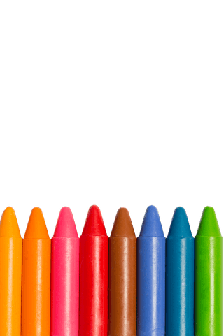 vibrant colorful crayons on transparent background for creativity projects - Download Free Stock Videos Pikwizard.com