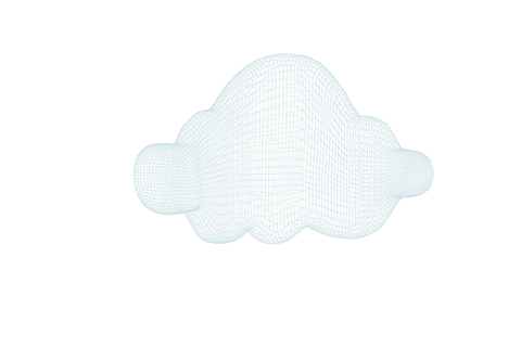 Transparent Digital Cloud Illustration for Tech Design - Download Free Stock Videos Pikwizard.com