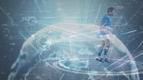 Futuristic Sports Technology with Financial Data Integration