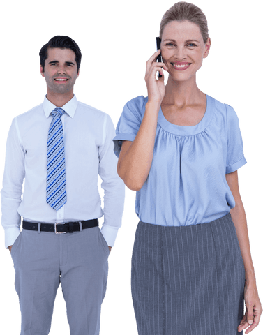 transparent connection busy businesswoman phone call colleague posing - Download Free Stock Videos Pikwizard.com