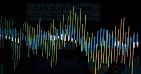 Dynamic Bar and Line Chart on Modern Analytics Dashboard