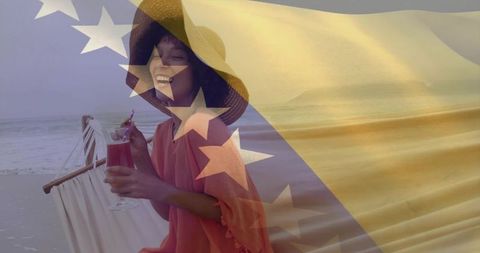 Blissful beach retreat with lush coastal charm and tropical sophistication