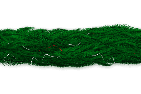 Transparent Festive Greenery Christmas Garland for Celebrations