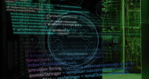 Digital Security Lock Overlapping Data Servers and Code Streams