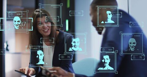 Business Professionals Discussing Digital Innovations - Download Free Stock Images Pikwizard.com