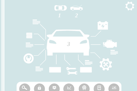transparent car diagnostic infographic with abstract elements - Download Free Stock Videos Pikwizard.com