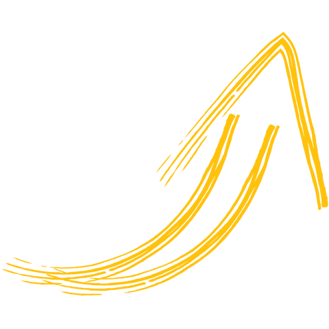 Hand Drawn Yellow Arrow with Transparent Background - Download Free Stock Videos Pikwizard.com
