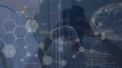 Futuristic VR Experience and Data Interface