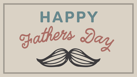transparent father's day card design with mustache graphic - Download Free Stock Videos Pikwizard.com