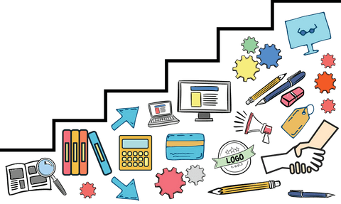 Office Supplies and Digital Equipment in Transparent Background - Download Free Stock Videos Pikwizard.com
