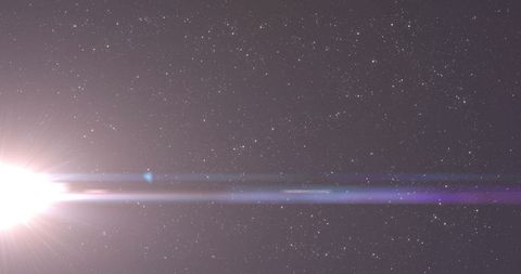 Radiant Light Beam Against Starry Night Sky - Download Free Stock Images Pikwizard.com