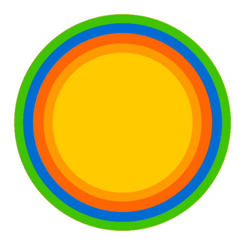 Concentric Multicolor Rings with Transparent Background - Download Free Stock Videos Pikwizard.com