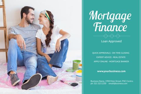 Cheerful Couple Celebrating New Home Loan Approval - Download Free Stock Templates Pikwizard.com