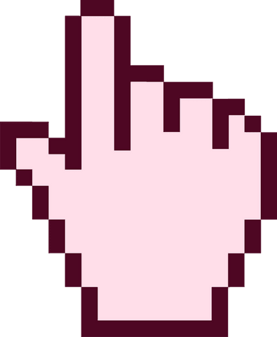 Pixel Art Cursor Pointer on Transparent Background Design - Download Free Stock Videos Pikwizard.com