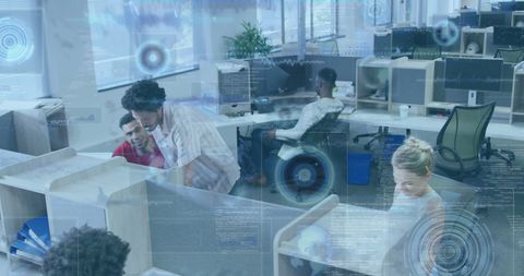 Collaborative Office with Financial Data Overlay