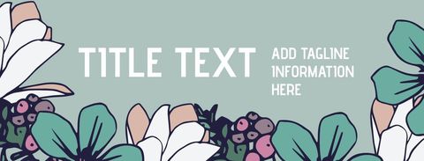Elegant Floral Banner Displaying Growth and Freshness - Download Free Stock Templates Pikwizard.com
