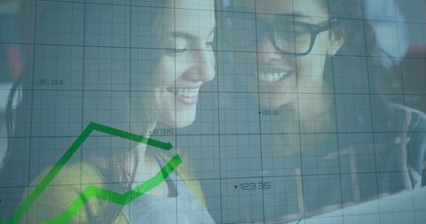 diverse team analyzing financial growth data and trends - Download Free Stock Images Pikwizard.com