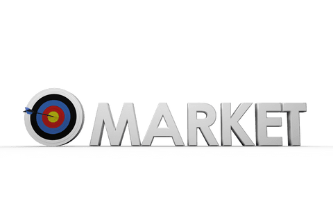 Transparent Marketing Concept with Word Market and Target Symbol - Download Free Stock Videos Pikwizard.com