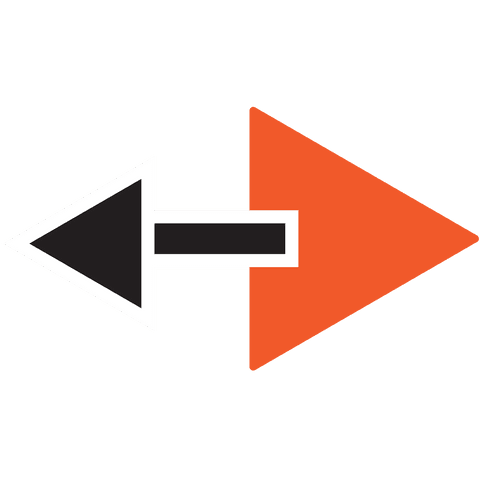 Transparent Dual Color Arrows Vector Illustration - Download Free Stock Videos Pikwizard.com