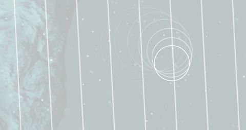 Abstract visualization of dna with digital neural patterns